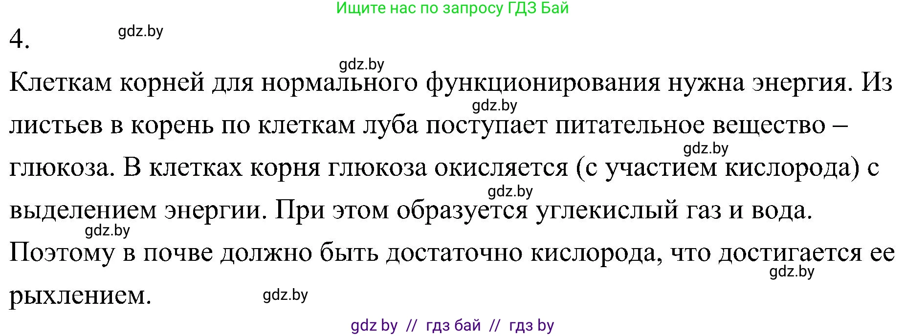 Биология, 7 класс Учебник, автор: Лисов Николай Дмитриевич, издательство Народная асвета, Минск, 2022, зелёного цвета, страница 129, номер 4, Решение