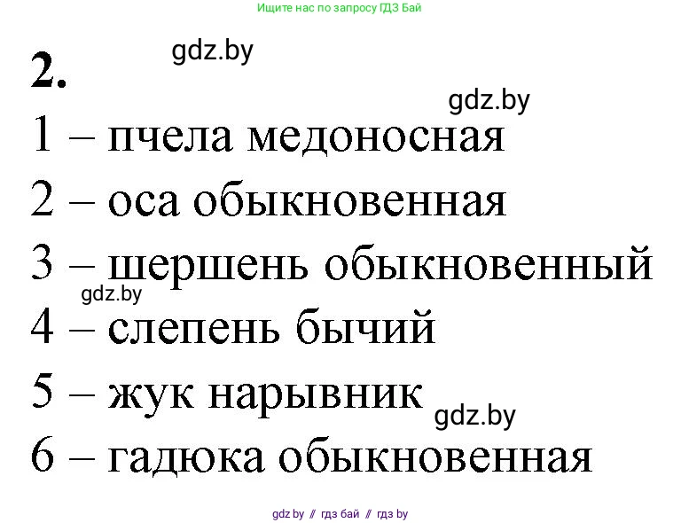 Биология, 10 класс рабочая тетрадь, авторы: Маглыш Сабина Степановна, Кравченко Вячеслав Анатольевич, издательство Аверсэв, Минск, 2021, страница 41, номер 2, Решение