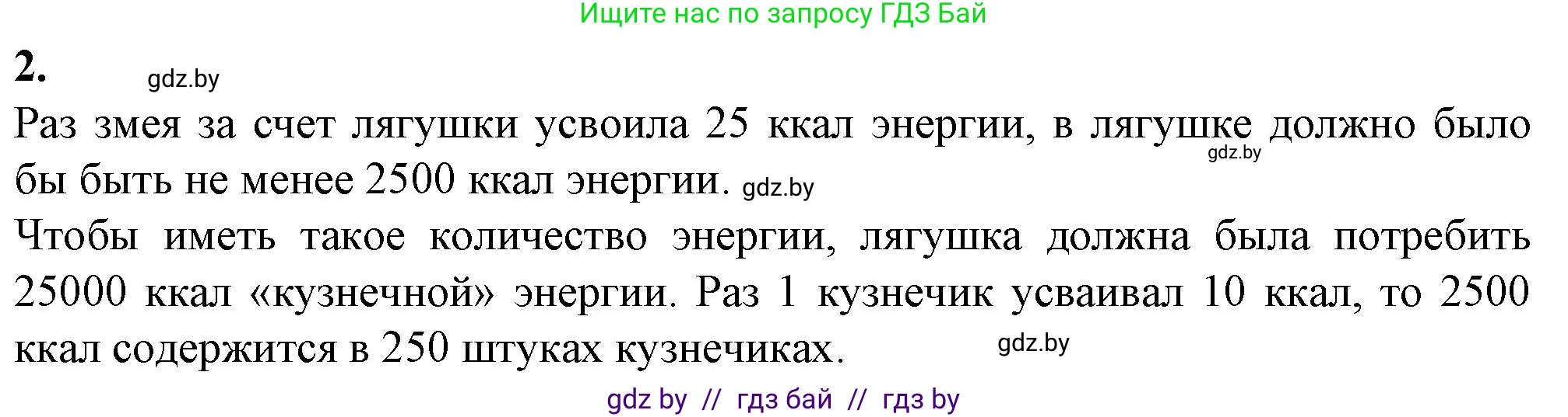 Биология, 10 класс рабочая тетрадь, авторы: Маглыш Сабина Степановна, Кравченко Вячеслав Анатольевич, издательство Аверсэв, Минск, 2021, страница 104, номер 2, Решение