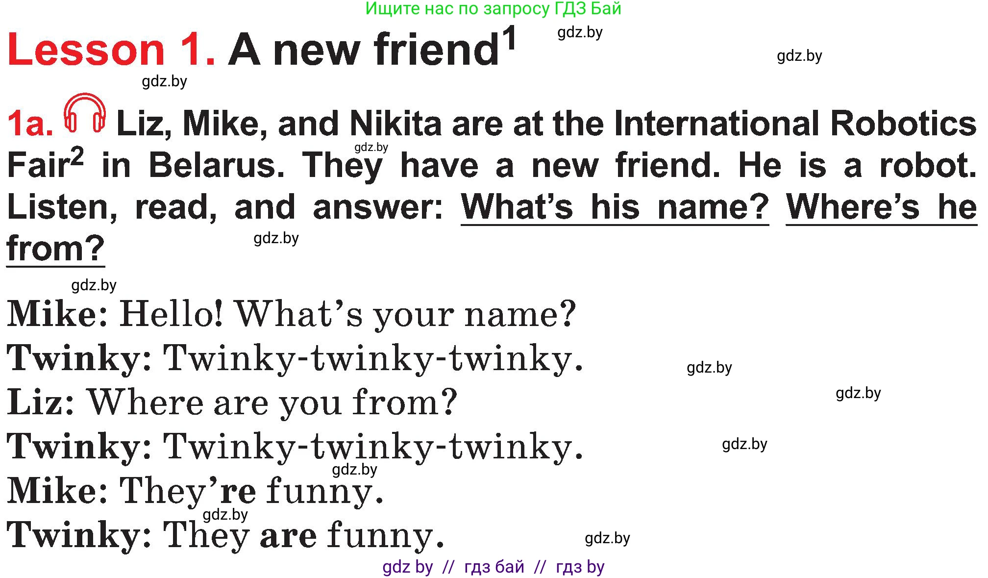 Английский язык (english), 4 класс Учебник (Student's book), авторы: Лапицкая Людмила Михайловна (Lapitskaya Ludmila), Седунова Наталья Михайловна (Sedunova Natalia), издательство Адукацыя i выхаванне, Минск, 2024, бирюзового цвета, Часть ( Part) 1, страница 5, номер 1, Условие