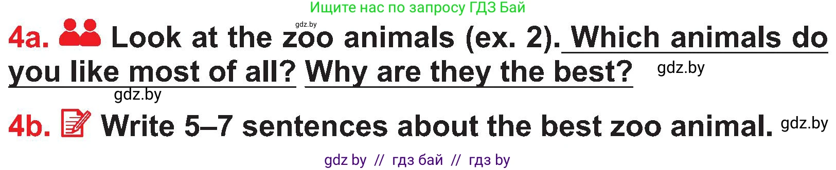 Английский язык (english), 4 класс Учебник (Student's book), авторы: Лапицкая Людмила Михайловна (Lapitskaya Ludmila), Седунова Наталья Михайловна (Sedunova Natalia), издательство Адукацыя i выхаванне, Минск, 2024, бирюзового цвета, Часть ( Part) 1, страница 136, номер 4, Условие
