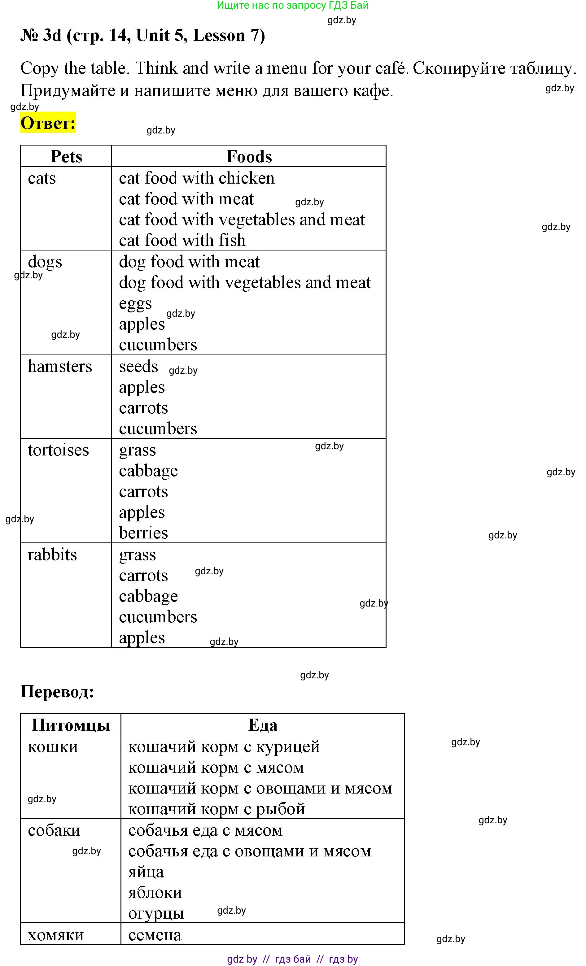 Английский язык (english), 4 класс Учебник (Student's book), авторы: Лапицкая Людмила Михайловна (Lapitskaya Ludmila), Седунова Наталья Михайловна (Sedunova Natalia), издательство Адукацыя i выхаванне, Минск, 2024, бирюзового цвета, Часть ( Part) 2, страница 13, номер 3, Решение 2 (продолжение 4)