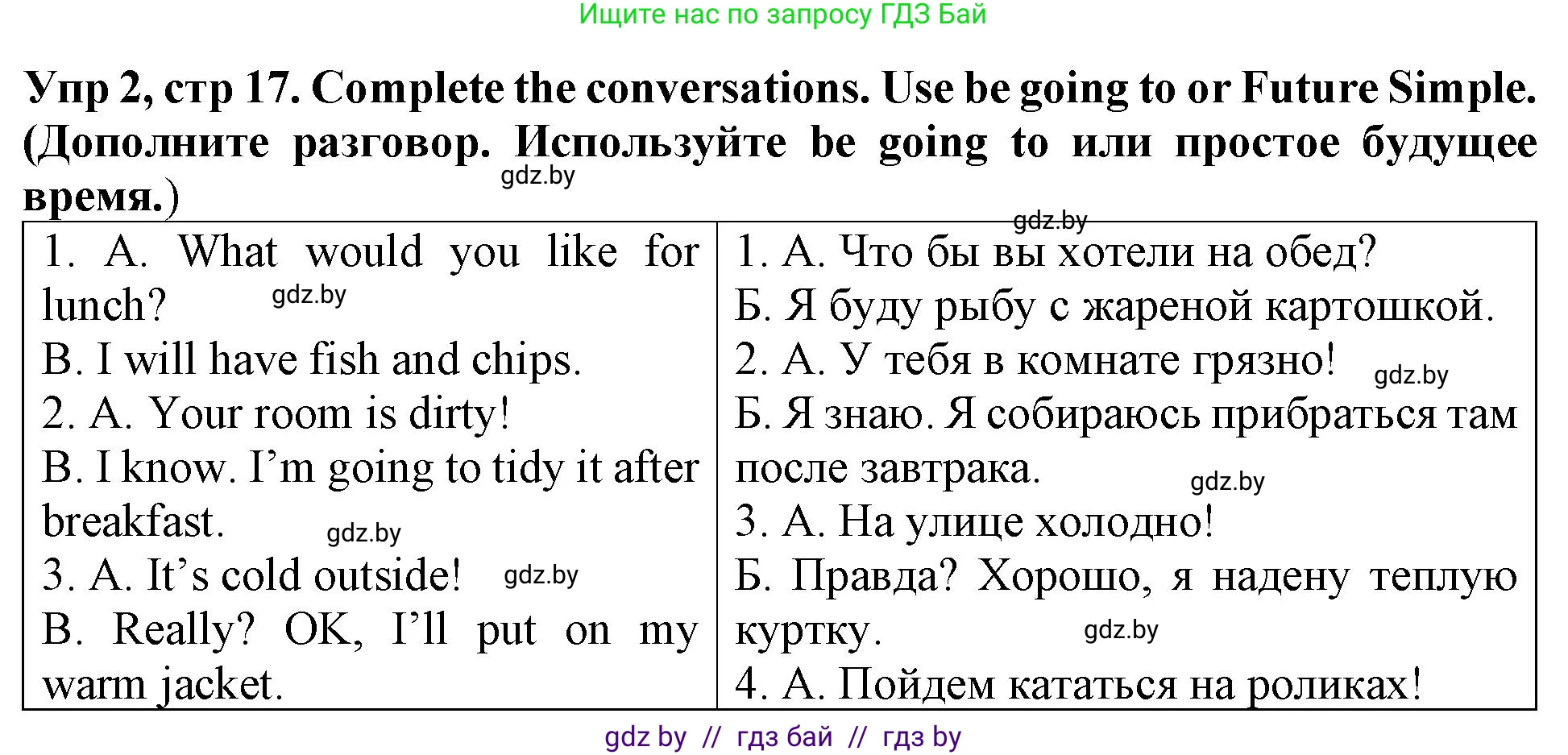 Английский язык (english), 6 класс Тетрадь по грамматике (grammar), авторы: Севрюкова Татьяна Юрьевна, Юхнель Наталья Валентиновна, Бушуева Эдите Владиславовна, издательство Аверсэв, Минск, 2022, зелёного цвета, страница 17, номер 2, Решение