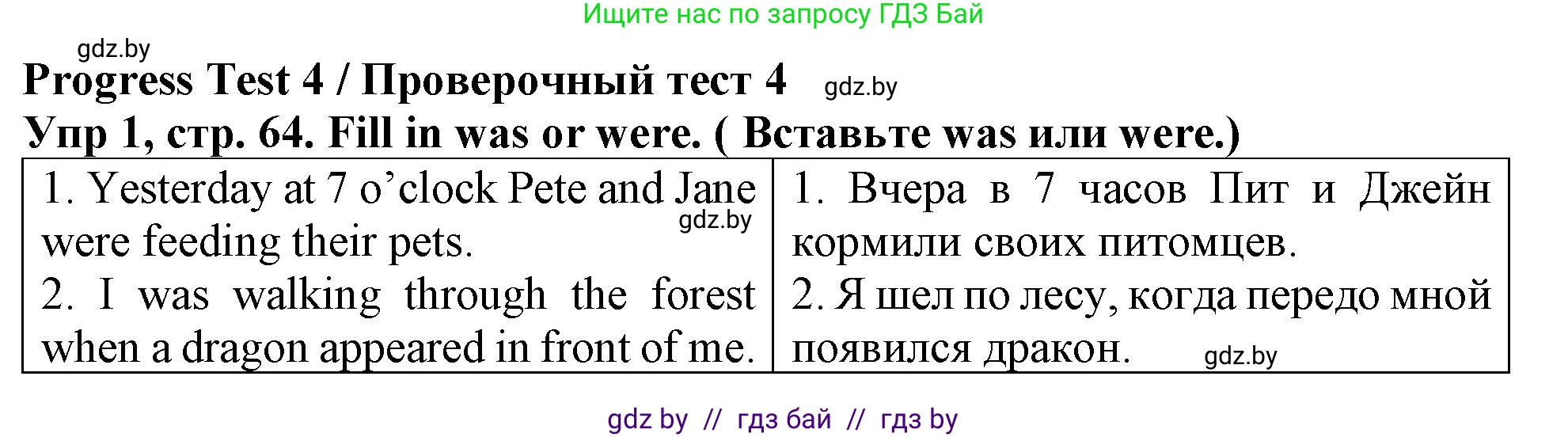 Английский язык (english), 6 класс Тетрадь по грамматике (grammar), авторы: Севрюкова Татьяна Юрьевна, Юхнель Наталья Валентиновна, Бушуева Эдите Владиславовна, издательство Аверсэв, Минск, 2022, зелёного цвета, страница 64, номер 1, Решение