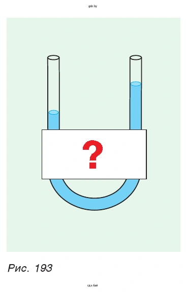 Рис. 193. Сообщающиеся сосуды