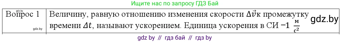 Физика, 9 класс Учебник, авторы: Исаченкова Лариса Артёмовна, Сокольский Анатолий Алексеевич, Захаревич Екатерина Васильевна, издательство Народная асвета, Минск, 2019, страница 43, номер 1, Решение 1