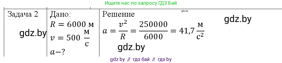 Физика, 9 класс Учебник, авторы: Исаченкова Лариса Артёмовна, Сокольский Анатолий Алексеевич, Захаревич Екатерина Васильевна, издательство Народная асвета, Минск, 2019, страница 63, номер 2, Решение 1