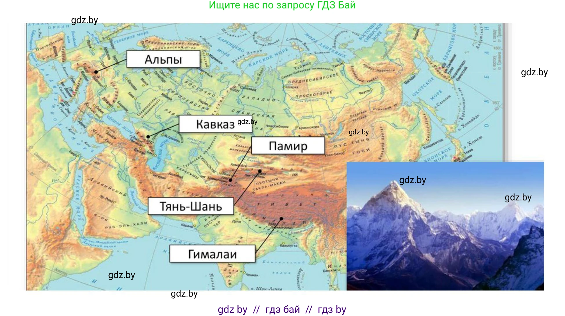 География, 7 класс Учебник, авторы: Кольмакова Елена Генадьевна, Лопух Пётр Степанович, Сарычева Ольга Владимировна, издательство Адукацыя i выхаванне, Минск, 2023, страница 197, Решение (продолжение 2)