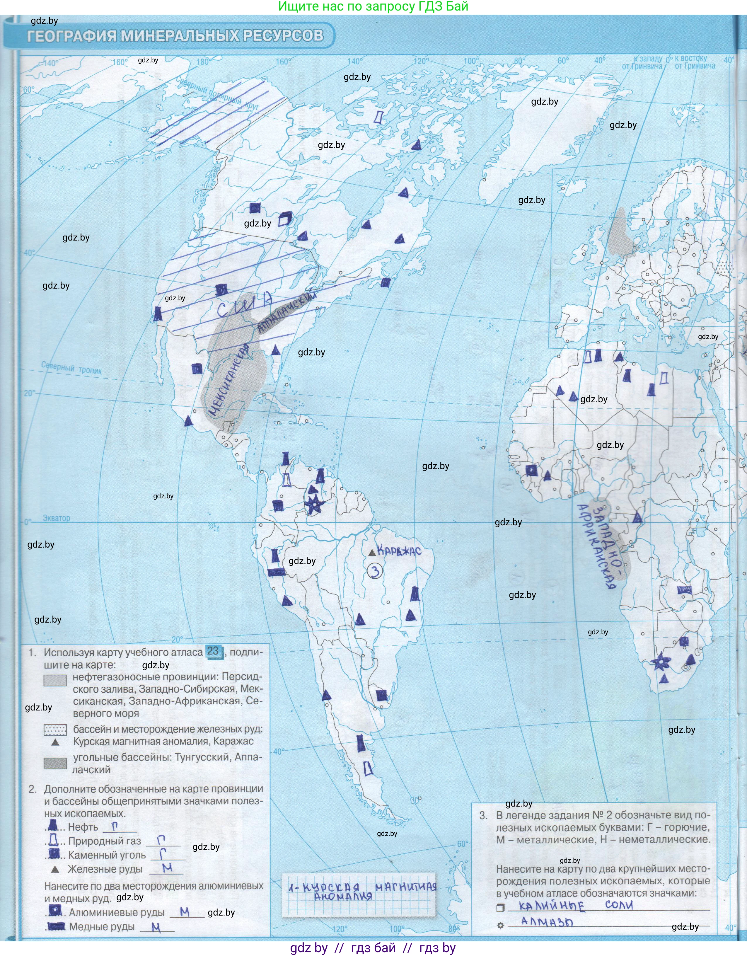 География, 8 класс Контурные карты, авторы: Озем Г З, Ольмец Л Г, Шкель Людмила Валерьевна, Фокеева Л В, издательство Белкартография, Минск, 2022, голубого цвета, страница 8, Решение