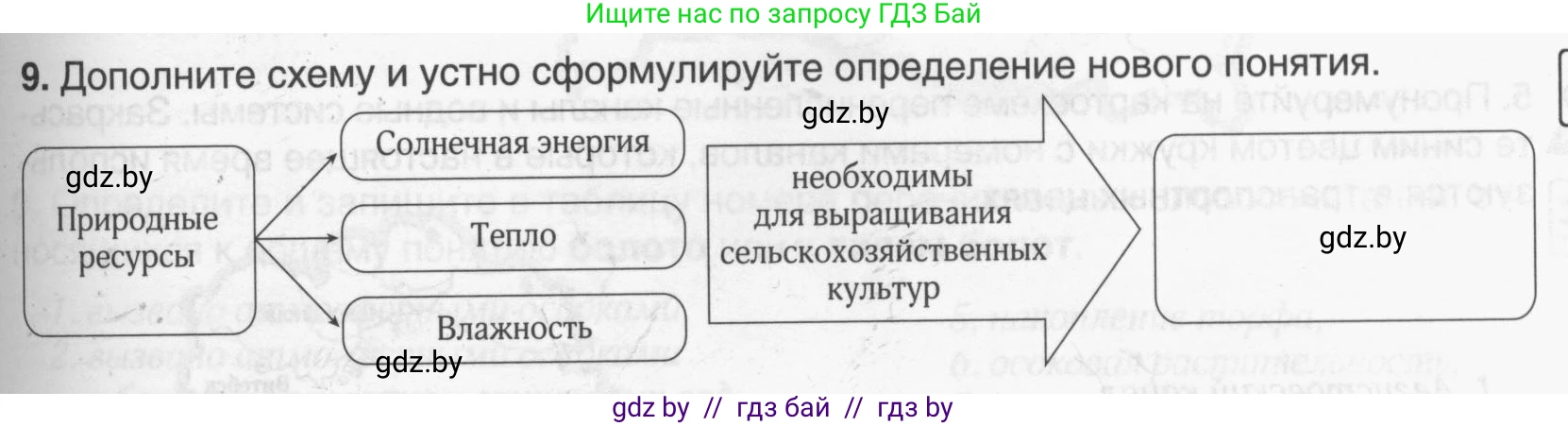 География, 9 класс рабочая тетрадь, авторы: Брилевский Михаил Николаевич, Климович Алеся Владимировна, издательство Белкартография, Минск, 2021, бирюзового цвета, страница 23, номер 9, Условие