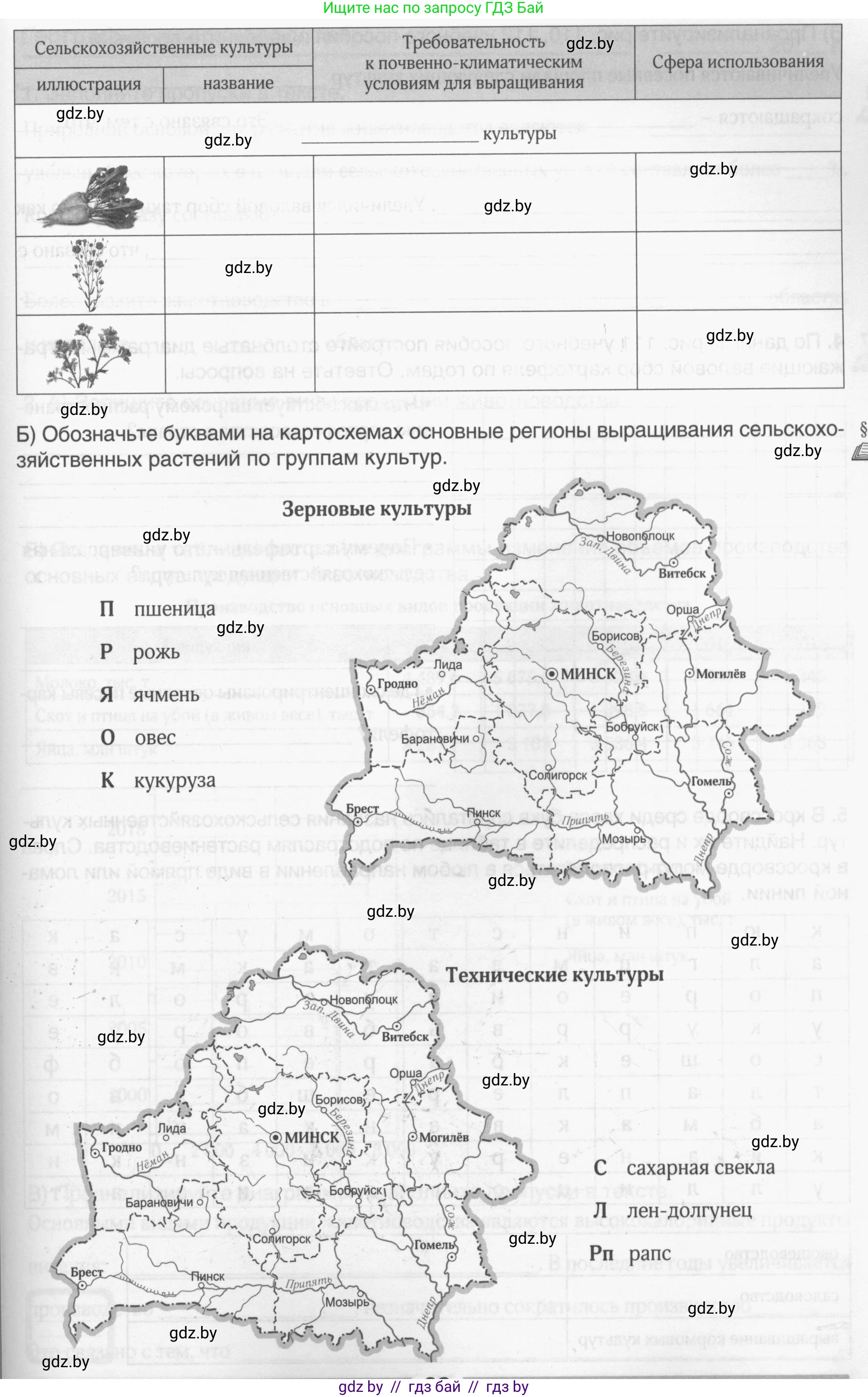 География, 9 класс рабочая тетрадь, авторы: Брилевский Михаил Николаевич, Климович Алеся Владимировна, издательство Белкартография, Минск, 2021, бирюзового цвета, страница 62, номер 3, Условие (продолжение 2)