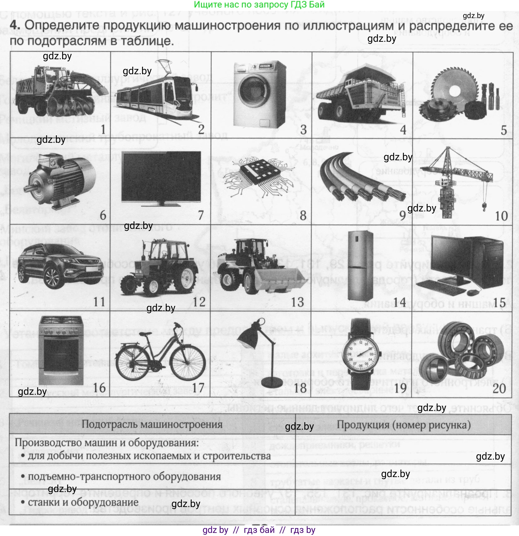 География, 9 класс рабочая тетрадь, авторы: Брилевский Михаил Николаевич, Климович Алеся Владимировна, издательство Белкартография, Минск, 2021, бирюзового цвета, страница 78, номер 4, Условие