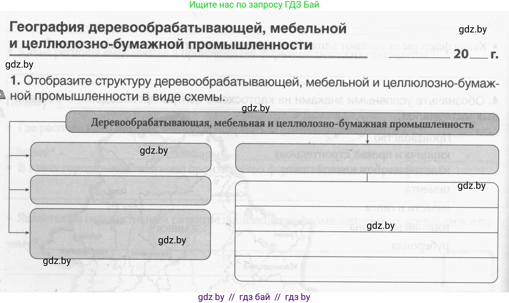 География, 9 класс рабочая тетрадь, авторы: Брилевский Михаил Николаевич, Климович Алеся Владимировна, издательство Белкартография, Минск, 2021, бирюзового цвета, страница 84, номер 1, Условие