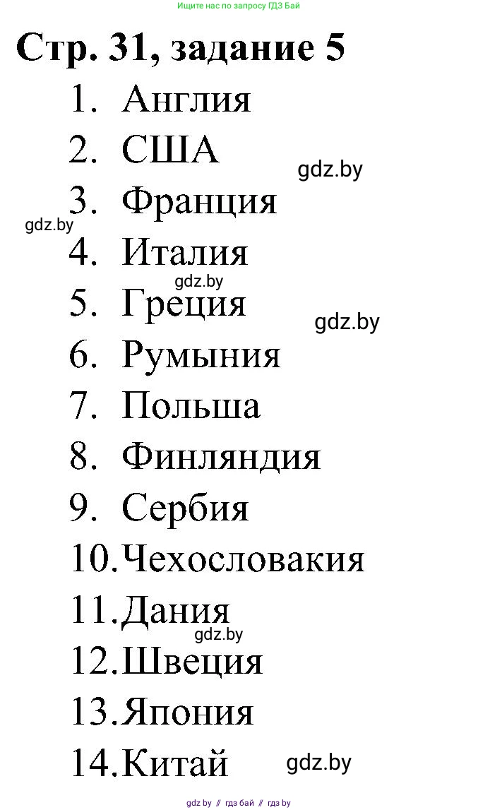 Всемирная история, 9 класс Практикум, авторы: Кошелев Владимир Сергеевич, Краснова Марина Алексеевна, Кошелева Наталья Владимировна, издательство Аверсэв, Минск, 2020, серого цвета, страница 31, номер 5, Решение