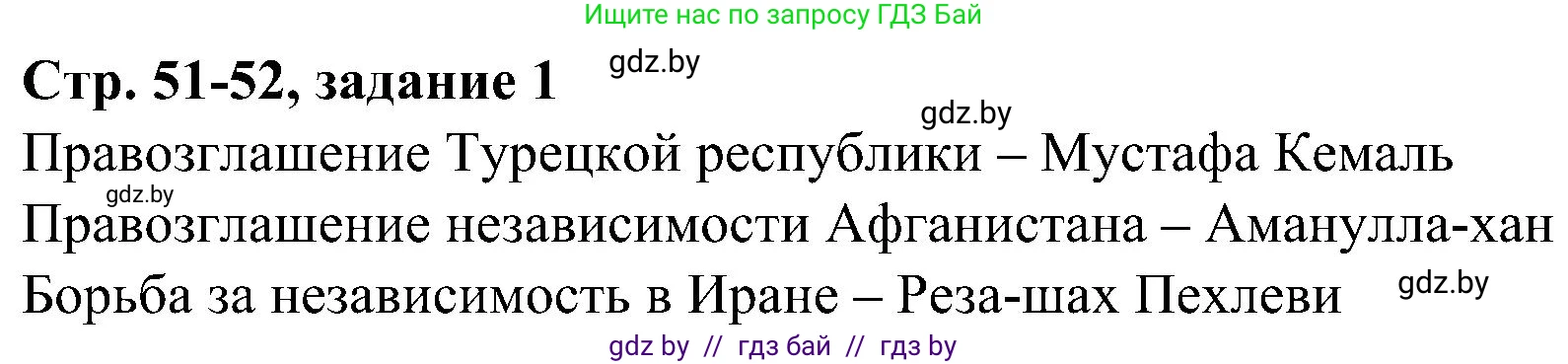 Всемирная история, 9 класс Практикум, авторы: Кошелев Владимир Сергеевич, Краснова Марина Алексеевна, Кошелева Наталья Владимировна, издательство Аверсэв, Минск, 2020, серого цвета, страница 51, номер 1, Решение