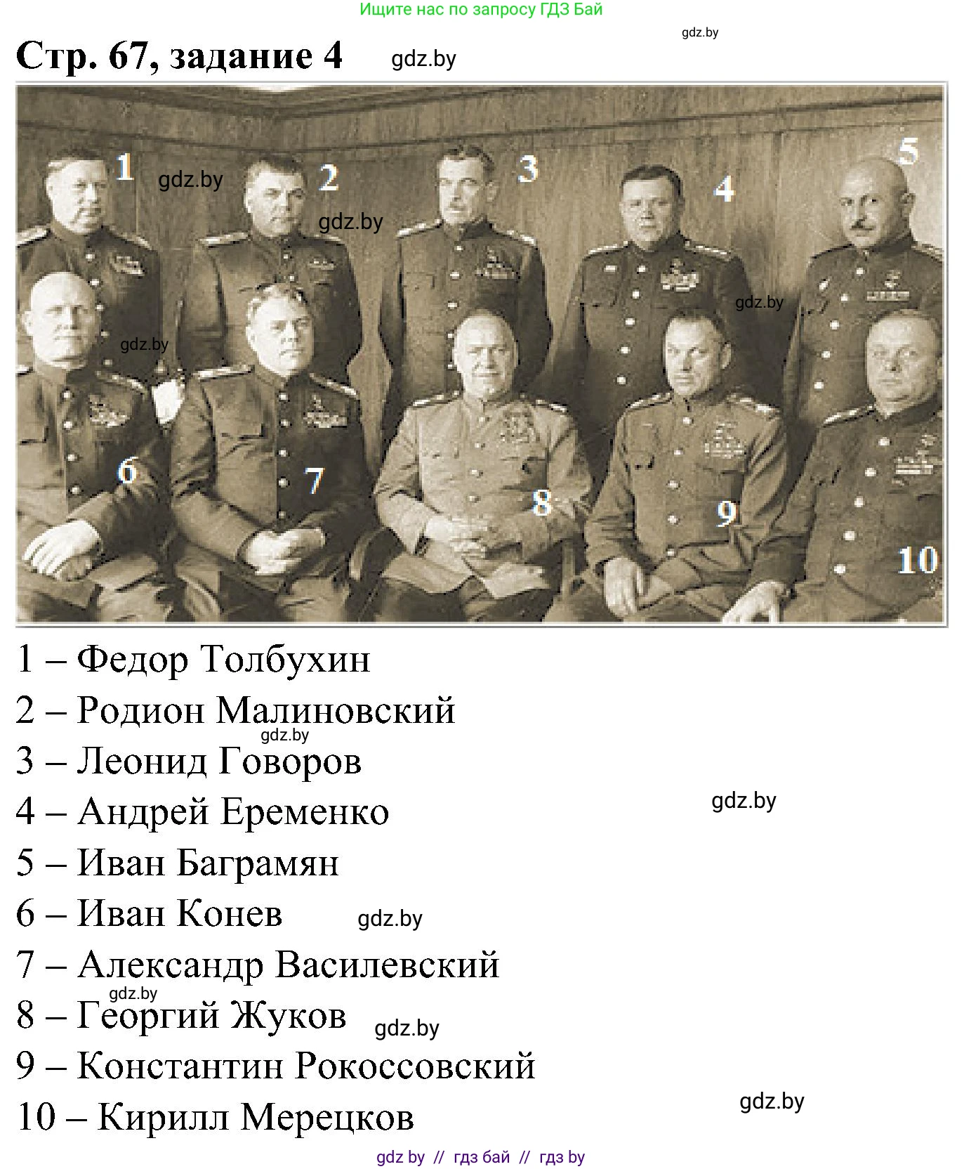 Всемирная история, 9 класс Практикум, авторы: Кошелев Владимир Сергеевич, Краснова Марина Алексеевна, Кошелева Наталья Владимировна, издательство Аверсэв, Минск, 2020, серого цвета, страница 67, номер 4, Решение