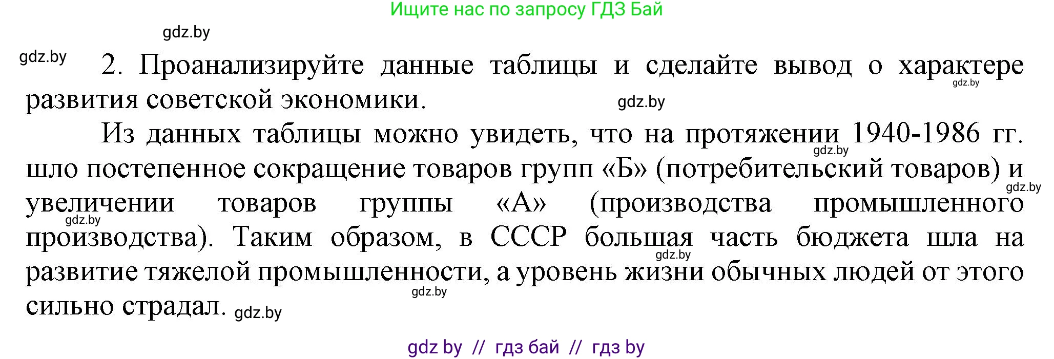 Всемирная история, 9 класс Учебник, авторы: Кошелев Владимир Сергеевич, Краснова Марина Алексеевна, Кошелева Наталья Владимировна, издательство Издательский центр БГУ, Минск, 2019, красного цвета, страница 203, номер 2, Решение