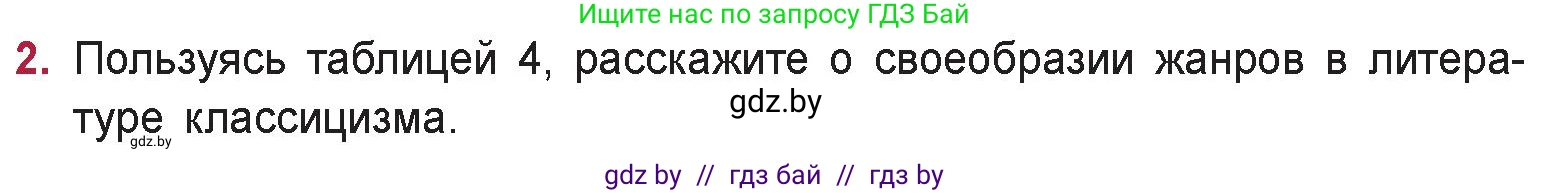 Русская литература, 9 класс Учебник, авторы: Захарова Светлана Николаевна, Черкес Наталья Ивановна, издательство Национальный институт образования, Минск, 2019, бежевого цвета, страница 30, номер 2, Условие