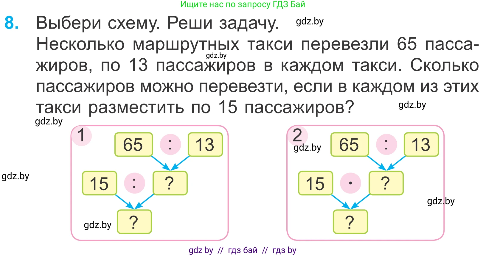 Математика, 4 класс Учебник, авторы: Муравьева Галина Леонидовна, Урбан Мария Анатольевна, издательство Национальный институт образования, Минск, 2022, розового цвета, Часть 1, страница 11, номер 8, Условие