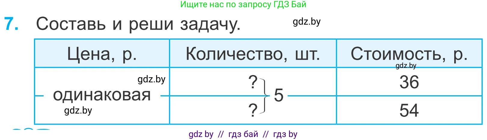 Математика, 4 класс Учебник, авторы: Муравьева Галина Леонидовна, Урбан Мария Анатольевна, издательство Национальный институт образования, Минск, 2022, розового цвета, Часть 2, страница 32, номер 7, Условие
