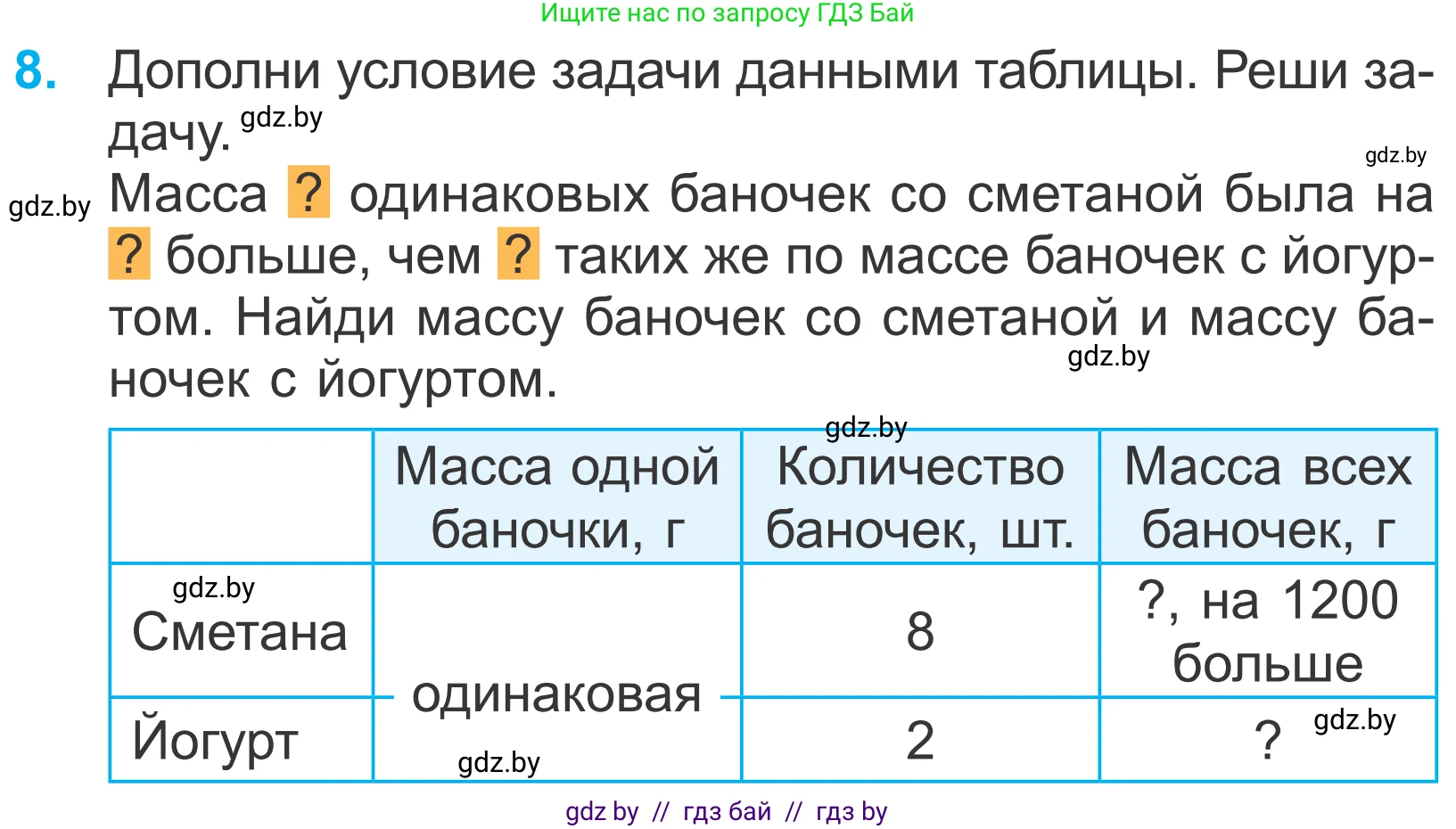 Математика, 4 класс Учебник, авторы: Муравьева Галина Леонидовна, Урбан Мария Анатольевна, издательство Национальный институт образования, Минск, 2022, розового цвета, Часть 2, страница 37, номер 8, Условие