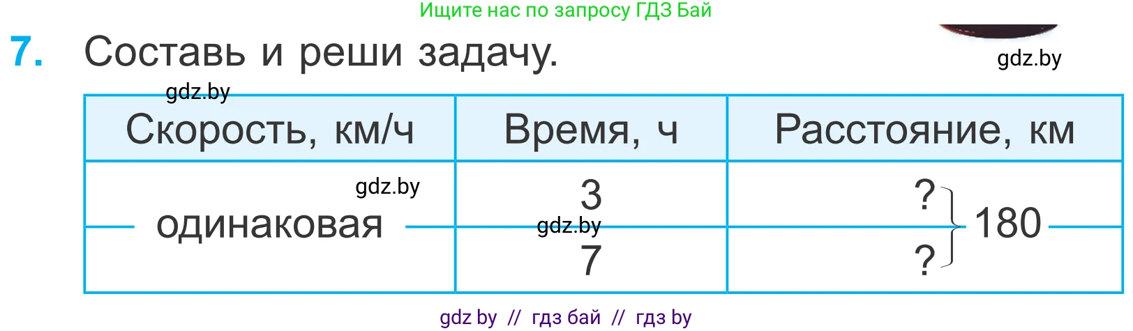 Математика, 4 класс Учебник, авторы: Муравьева Галина Леонидовна, Урбан Мария Анатольевна, издательство Национальный институт образования, Минск, 2022, розового цвета, Часть 2, страница 43, номер 7, Условие