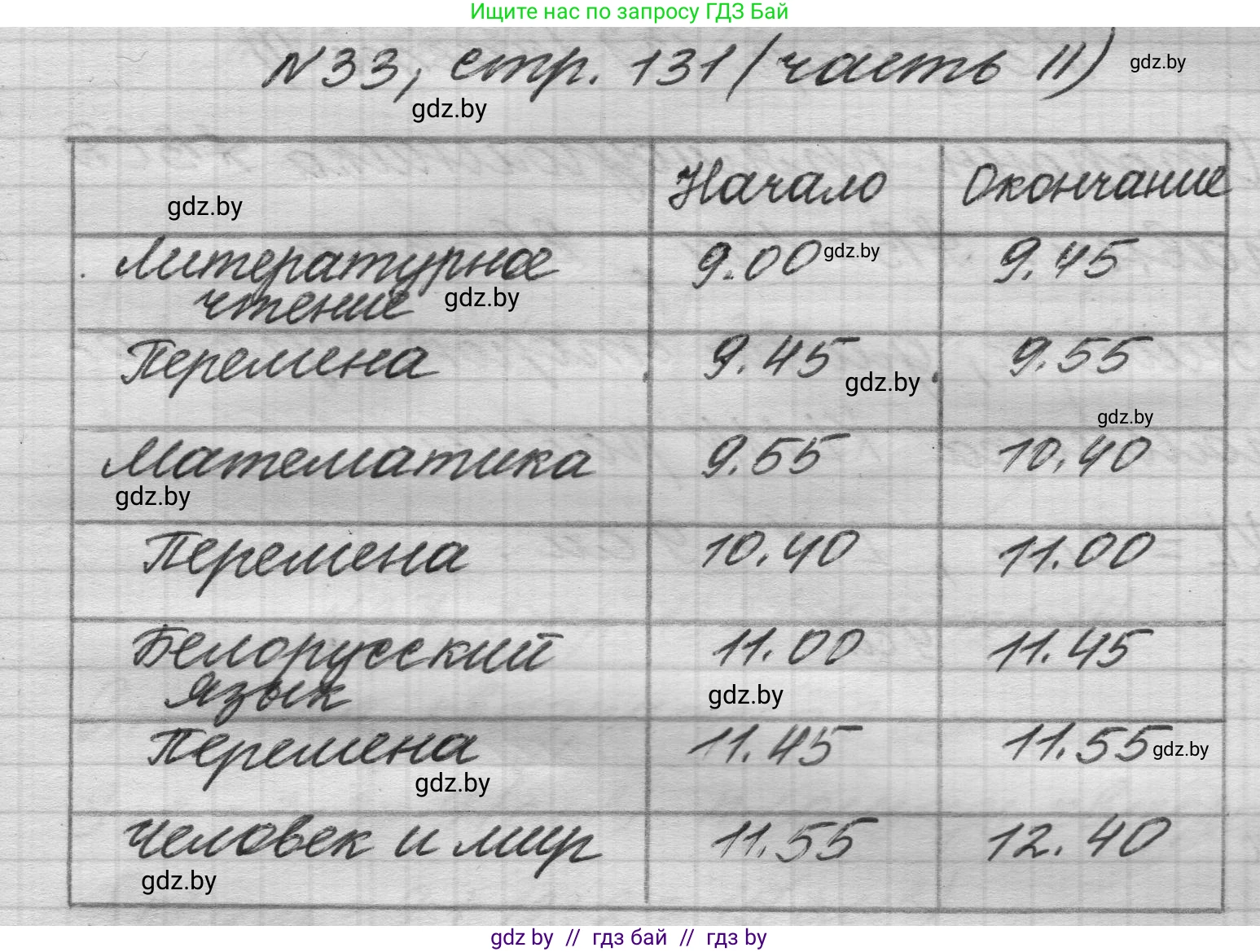 Математика, 4 класс Учебник, авторы: Муравьева Галина Леонидовна, Урбан Мария Анатольевна, издательство Национальный институт образования, Минск, 2022, розового цвета, Часть 2, страница 131, номер 33, Решение 1