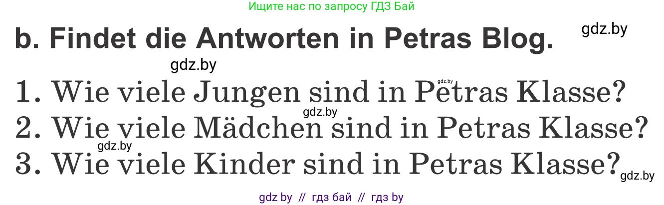Немецкий язык (Deutsch), 4 класс Учебник (Schülerbuch), авторы: Будько Антонина Филипповна (Budjko Antonina), Урбанович Инна Ювинальевна (Urbanowitsch Ina), издательство Вышэйшая школа, Минск, 2019, жёлтого цвета, Часть 1, страница 7, номер 5b, Условие