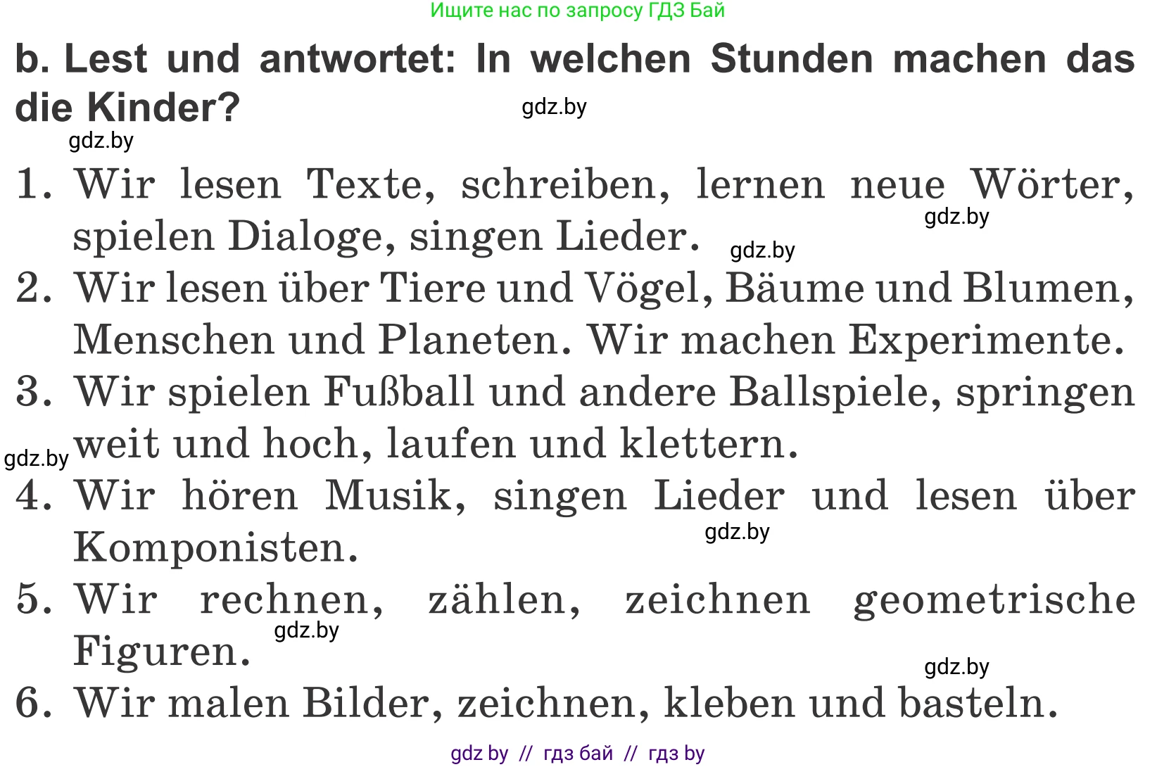 Немецкий язык (Deutsch), 4 класс Учебник (Schülerbuch), авторы: Будько Антонина Филипповна (Budjko Antonina), Урбанович Инна Ювинальевна (Urbanowitsch Ina), издательство Вышэйшая школа, Минск, 2019, жёлтого цвета, Часть 1, страница 31, номер 4b, Условие