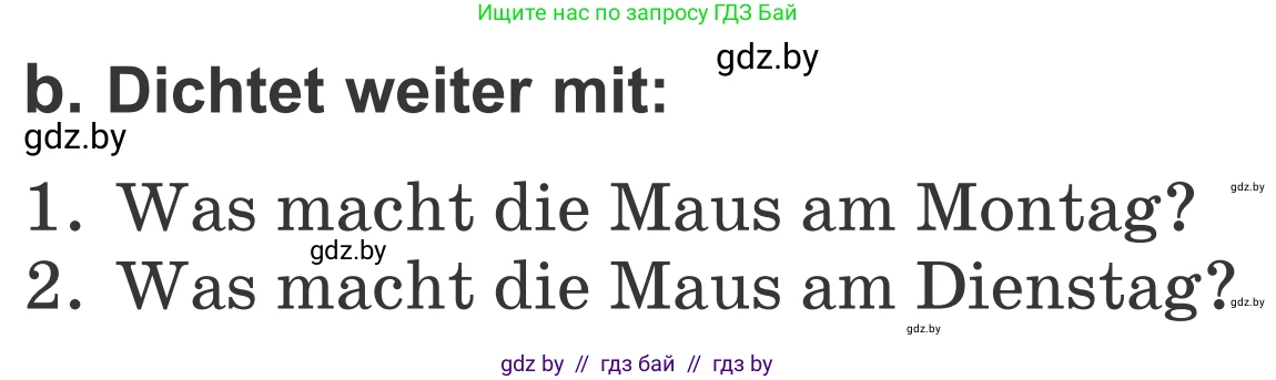 Немецкий язык (Deutsch), 4 класс Учебник (Schülerbuch), авторы: Будько Антонина Филипповна (Budjko Antonina), Урбанович Инна Ювинальевна (Urbanowitsch Ina), издательство Вышэйшая школа, Минск, 2019, жёлтого цвета, Часть 1, страница 50, номер 11b, Условие
