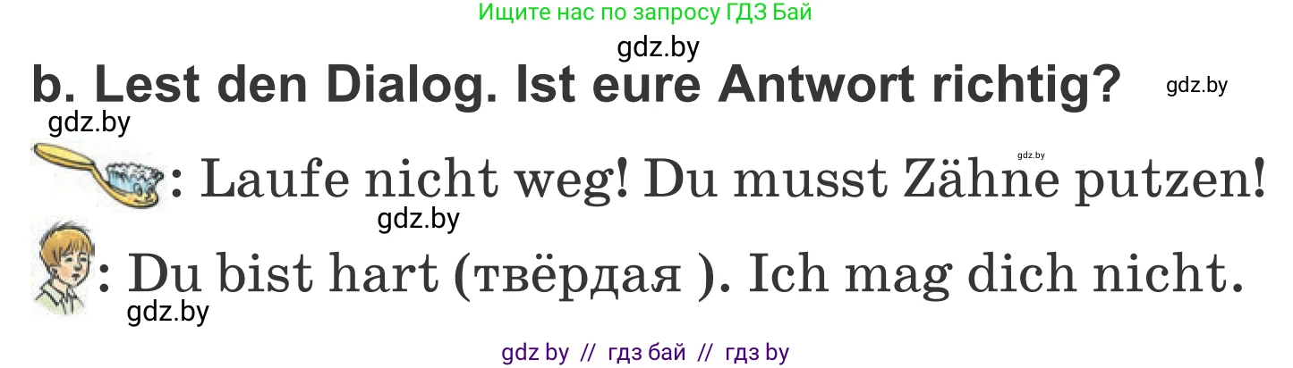 Немецкий язык (Deutsch), 4 класс Учебник (Schülerbuch), авторы: Будько Антонина Филипповна (Budjko Antonina), Урбанович Инна Ювинальевна (Urbanowitsch Ina), издательство Вышэйшая школа, Минск, 2019, жёлтого цвета, Часть 1, страница 69, номер 7b, Условие