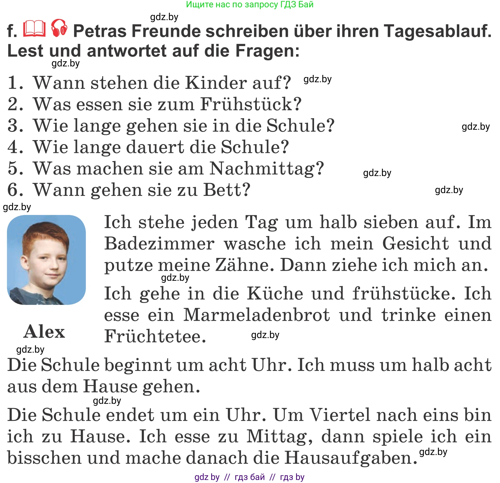Немецкий язык (Deutsch), 4 класс Учебник (Schülerbuch), авторы: Будько Антонина Филипповна (Budjko Antonina), Урбанович Инна Ювинальевна (Urbanowitsch Ina), издательство Вышэйшая школа, Минск, 2019, жёлтого цвета, Часть 1, страница 72, номер 8f, Условие