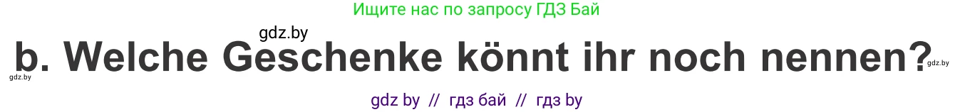 Немецкий язык (Deutsch), 4 класс Учебник (Schülerbuch), авторы: Будько Антонина Филипповна (Budjko Antonina), Урбанович Инна Ювинальевна (Urbanowitsch Ina), издательство Вышэйшая школа, Минск, 2019, жёлтого цвета, Часть 2, страница 21, номер 1b, Условие