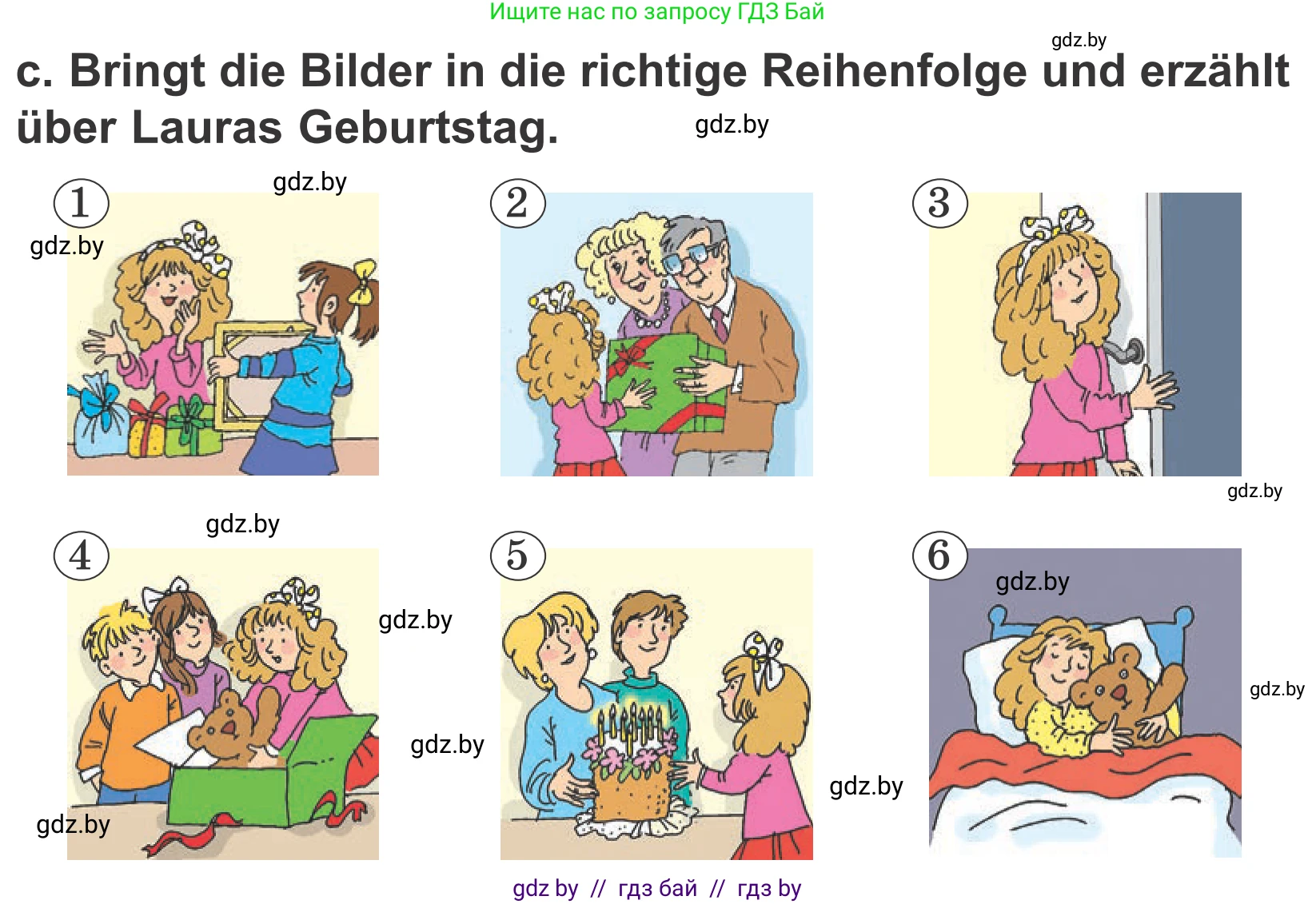 Немецкий язык (Deutsch), 4 класс Учебник (Schülerbuch), авторы: Будько Антонина Филипповна (Budjko Antonina), Урбанович Инна Ювинальевна (Urbanowitsch Ina), издательство Вышэйшая школа, Минск, 2019, жёлтого цвета, Часть 2, страница 31, номер 9c, Условие