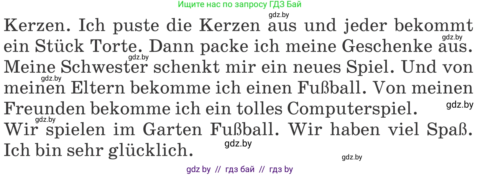 Немецкий язык (Deutsch), 4 класс Учебник (Schülerbuch), авторы: Будько Антонина Филипповна (Budjko Antonina), Урбанович Инна Ювинальевна (Urbanowitsch Ina), издательство Вышэйшая школа, Минск, 2019, жёлтого цвета, Часть 2, страница 31, номер 9d, Условие (продолжение 2)