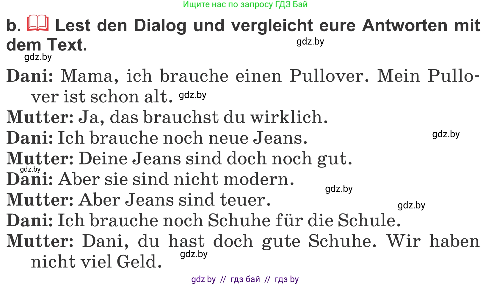 Немецкий язык (Deutsch), 4 класс Учебник (Schülerbuch), авторы: Будько Антонина Филипповна (Budjko Antonina), Урбанович Инна Ювинальевна (Urbanowitsch Ina), издательство Вышэйшая школа, Минск, 2019, жёлтого цвета, Часть 2, страница 89, номер 5b, Условие