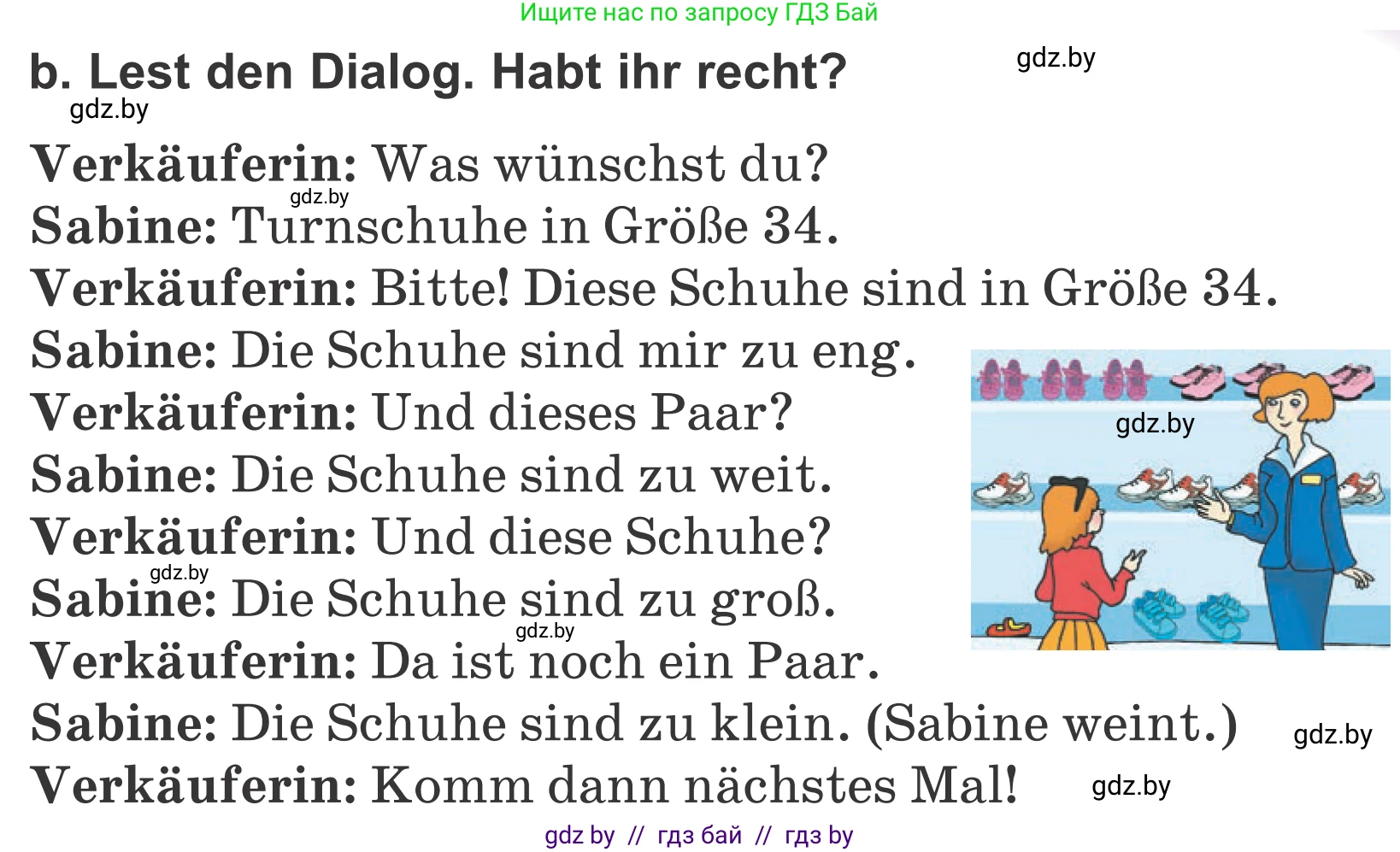 Немецкий язык (Deutsch), 4 класс Учебник (Schülerbuch), авторы: Будько Антонина Филипповна (Budjko Antonina), Урбанович Инна Ювинальевна (Urbanowitsch Ina), издательство Вышэйшая школа, Минск, 2019, жёлтого цвета, Часть 2, страница 97, номер 5b, Условие