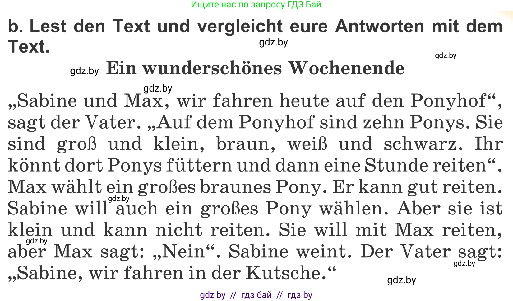 Немецкий язык (Deutsch), 4 класс Учебник (Schülerbuch), авторы: Будько Антонина Филипповна (Budjko Antonina), Урбанович Инна Ювинальевна (Urbanowitsch Ina), издательство Вышэйшая школа, Минск, 2019, жёлтого цвета, Часть 2, страница 115, номер 10b, Условие