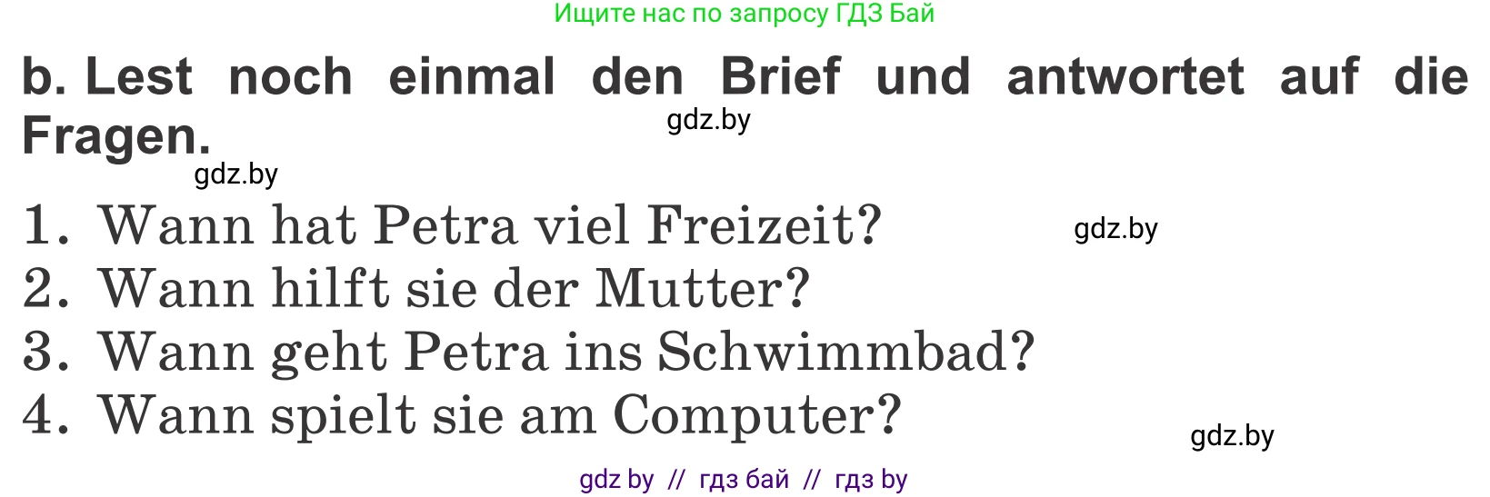 Немецкий язык (Deutsch), 4 класс Учебник (Schülerbuch), авторы: Будько Антонина Филипповна (Budjko Antonina), Урбанович Инна Ювинальевна (Urbanowitsch Ina), издательство Вышэйшая школа, Минск, 2019, жёлтого цвета, Часть 2, страница 118, номер 2b, Условие