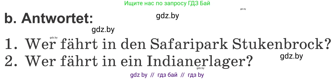 Немецкий язык (Deutsch), 4 класс Учебник (Schülerbuch), авторы: Будько Антонина Филипповна (Budjko Antonina), Урбанович Инна Ювинальевна (Urbanowitsch Ina), издательство Вышэйшая школа, Минск, 2019, жёлтого цвета, Часть 2, страница 133, номер 7b, Условие