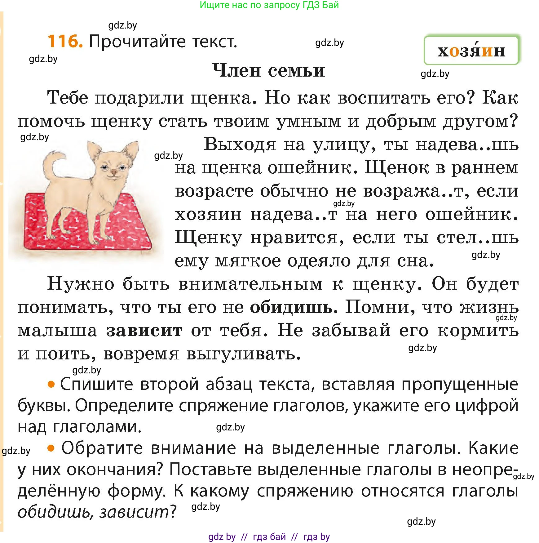 Русский язык, 4 класс Учебник, авторы: Антипова Маргарита Борисовна, Верниковская Алла Викторовна, Грабчикова Елена Самарьевна, издательство Академия образования, Минск, 2024, оранжевого цвета, Часть 2, страница 72, номер 116, Условие
