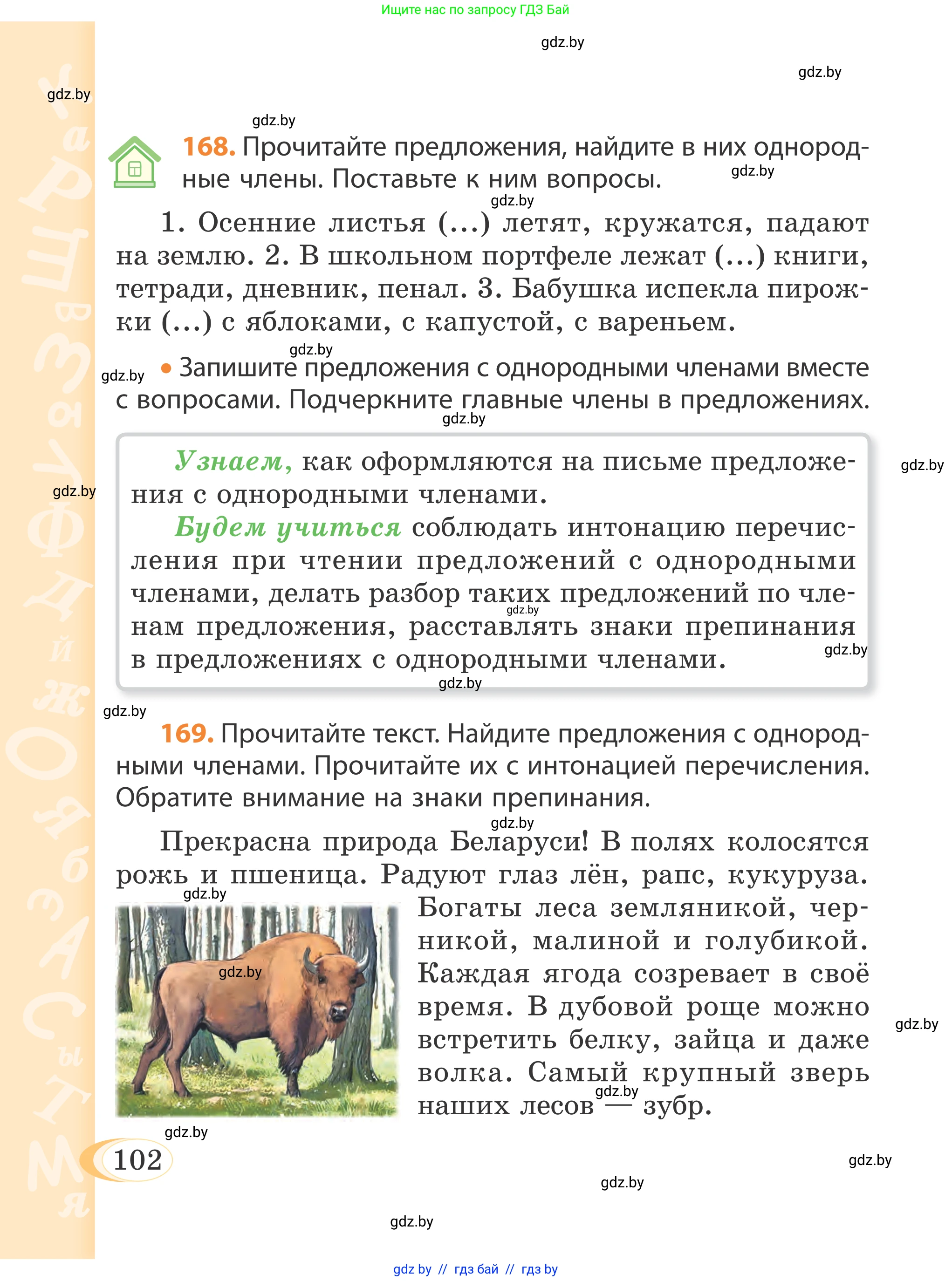 Русский язык, 4 класс Учебник, авторы: Антипова Маргарита Борисовна, Верниковская Алла Викторовна, Грабчикова Елена Самарьевна, издательство Академия образования, Минск, 2024, оранжевого цвета, Часть 1, страница 102