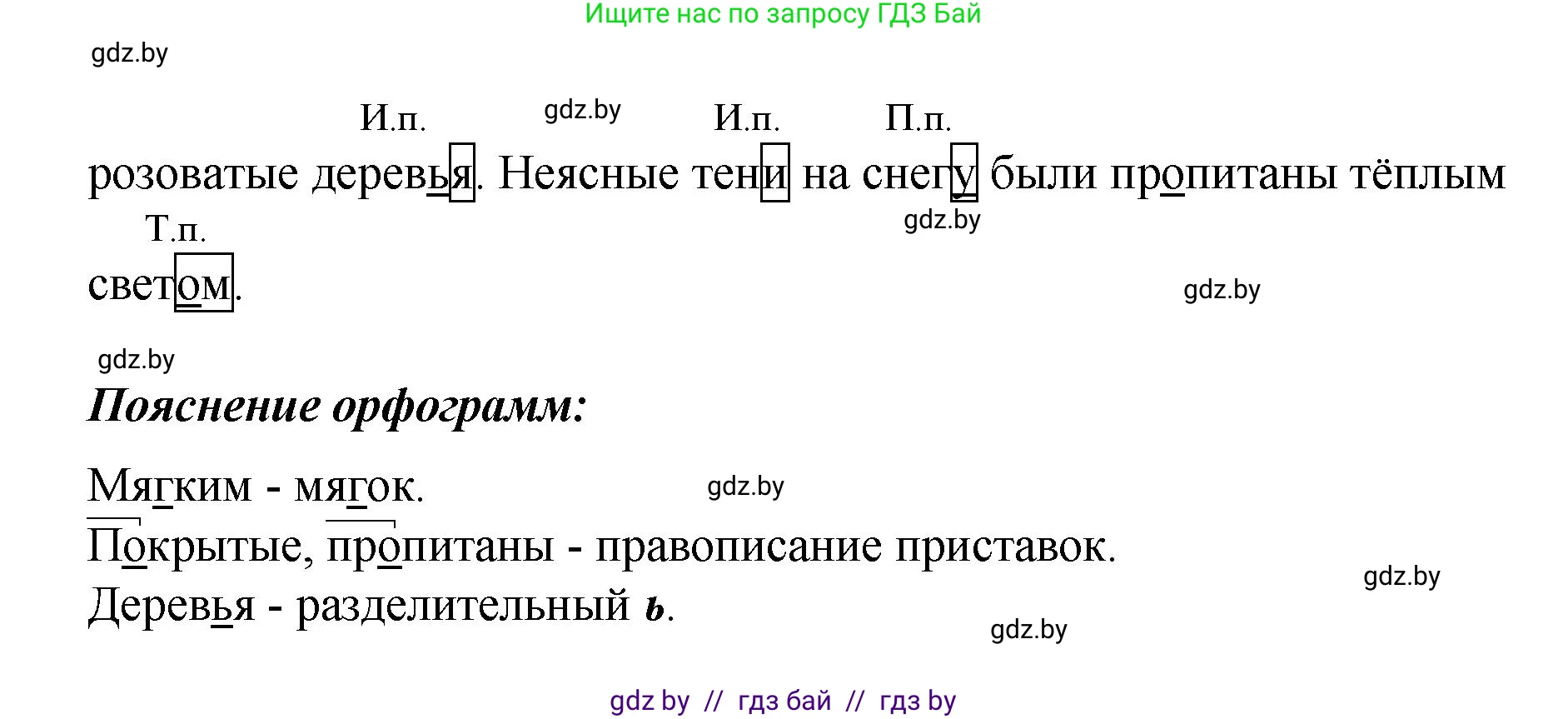 Русский язык, 4 класс Учебник, авторы: Антипова Маргарита Борисовна, Верниковская Алла Викторовна, Грабчикова Елена Самарьевна, издательство Академия образования, Минск, 2024, оранжевого цвета, Часть 1, страница 64, номер 113, Решение (продолжение 2)