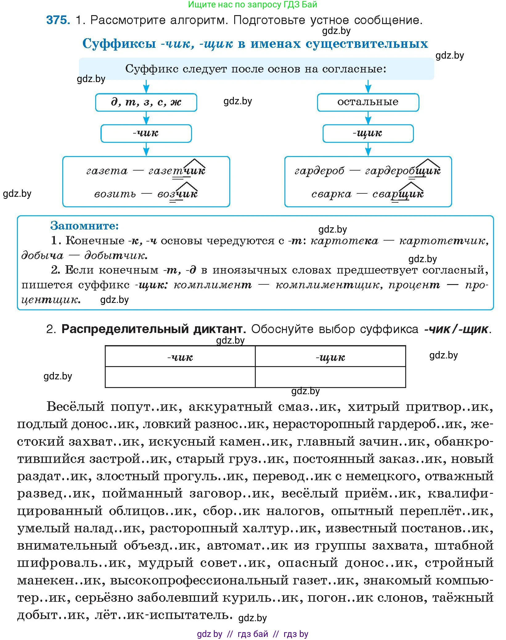 Русский язык, 10 класс Учебник, авторы: Леонович Валентина Леонидовна, Саникович Валентина Александровна, Литвинко Франя Михайловна, Волынец Татьяна Николаевна, Долбик Елена Евгеньевна, Малецкая М И, Мурина Лариса Александровна, Таяновская И В, издательство Национальный институт образования, Минск, 2020, страница 200, номер 375, Условие