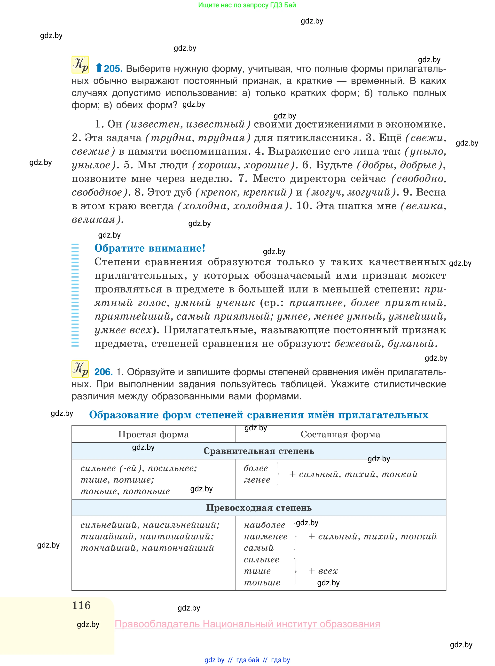 Русский язык, 10 класс Учебник, авторы: Леонович Валентина Леонидовна, Саникович Валентина Александровна, Литвинко Франя Михайловна, Волынец Татьяна Николаевна, Долбик Елена Евгеньевна, Малецкая М И, Мурина Лариса Александровна, Таяновская И В, издательство Национальный институт образования, Минск, 2020, страница 116
