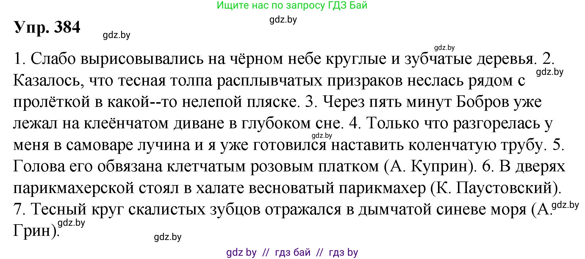 Русский язык, 10 класс Учебник, авторы: Леонович Валентина Леонидовна, Саникович Валентина Александровна, Литвинко Франя Михайловна, Волынец Татьяна Николаевна, Долбик Елена Евгеньевна, Малецкая М И, Мурина Лариса Александровна, Таяновская И В, издательство Национальный институт образования, Минск, 2020, страница 204, номер 384, Решение