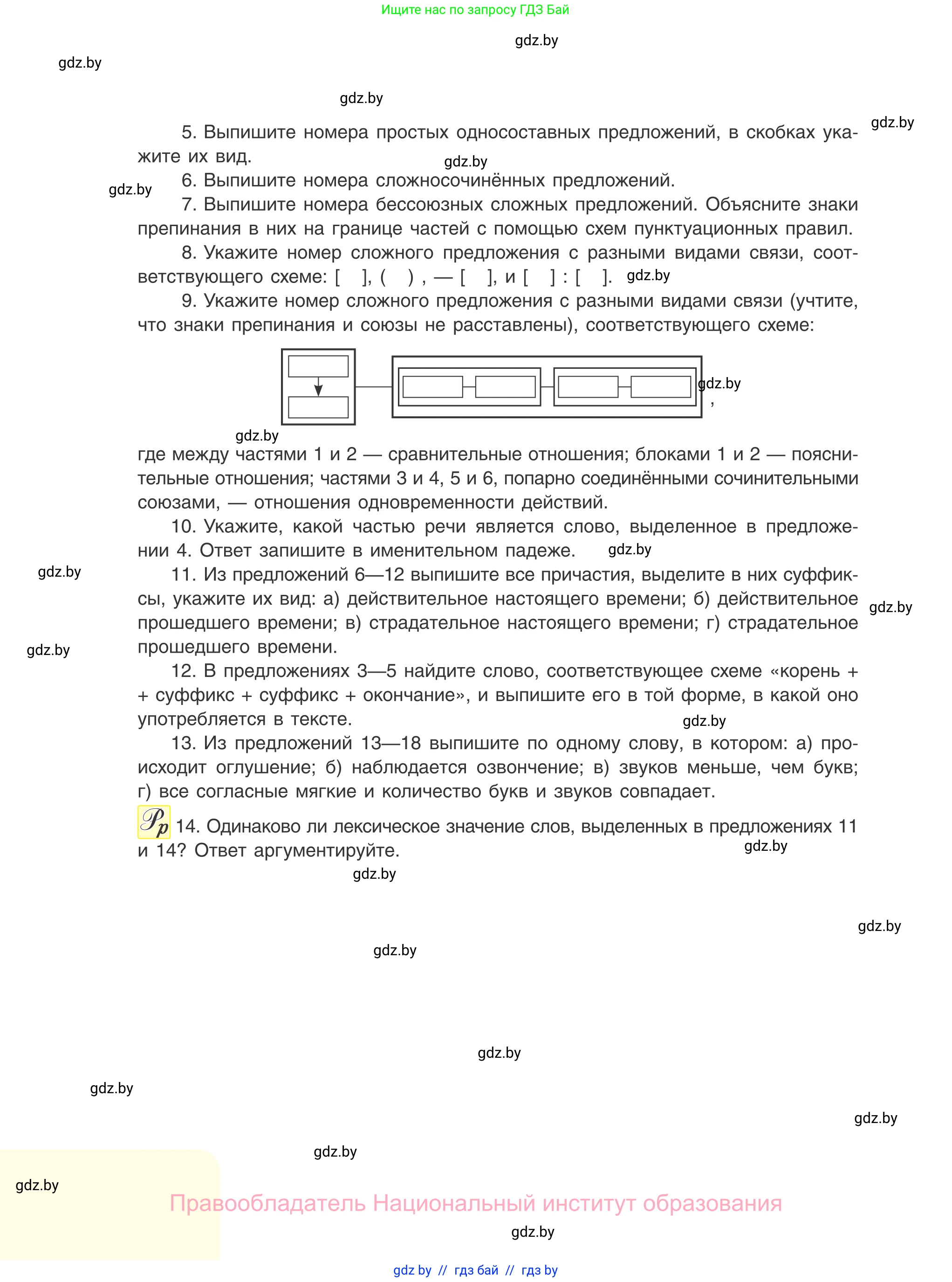 Русский язык, 11 класс Учебник, авторы: Долбик Елена Евгеньевна, Литвинко Франя Михайловна, Мурина Лариса Александровна, Шиманович Т В, Таяновская И В, Орловская О Я, издательство Национальный институт образования, Минск, 2021, страница 244