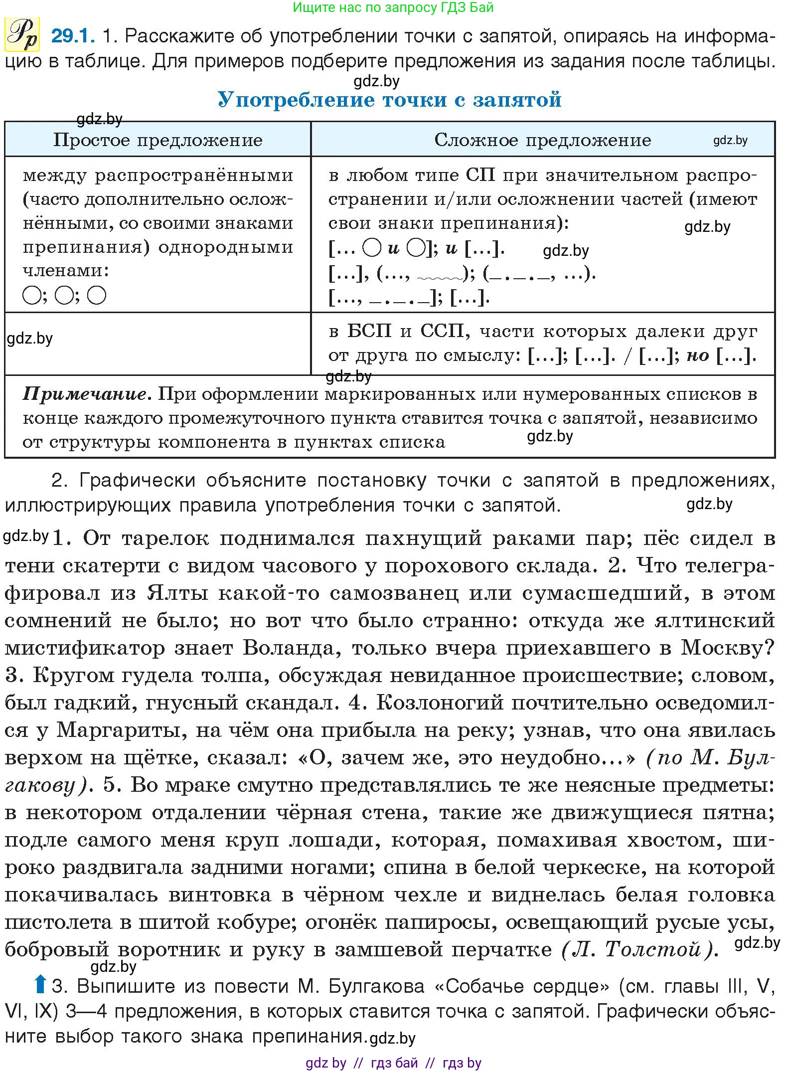Русский язык, 11 класс Учебник, авторы: Долбик Елена Евгеньевна, Литвинко Франя Михайловна, Мурина Лариса Александровна, Шиманович Т В, Таяновская И В, Орловская О Я, издательство Национальный институт образования, Минск, 2021, страница 205, номер 29.1, Условие